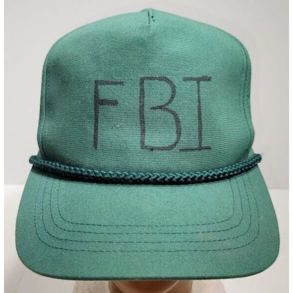 Yupoong Other - Homemade(?) FBI Snapback Baseball Cap Hat from Yupoong The Classics brand